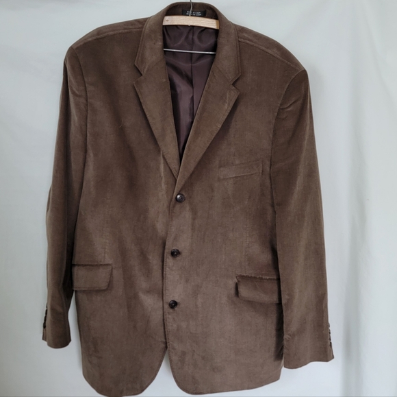 jf j.ferrar Other - JF J.Ferrar Corduroy Brown Blazer XXL-XXG 50-52